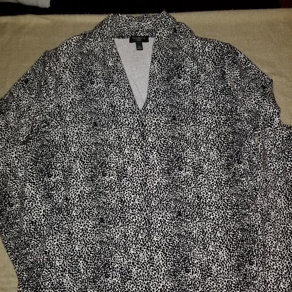 Talbots Printed Top - Picture 3 of 4